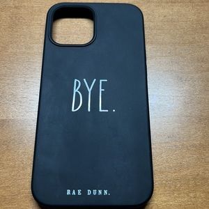 RAE DUNN Soft touch IPhone 12 PRO MAX Case with original box.